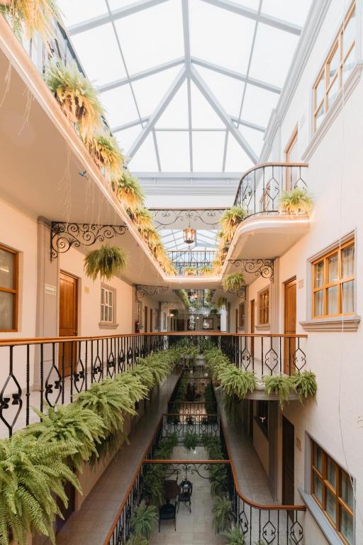 Exterior view, Hotel Marques Del Valle in Oaxaca