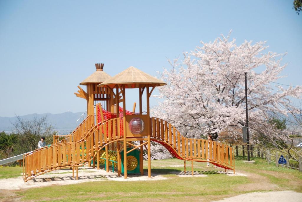 Playground, Matsue Forest Park in Matsue