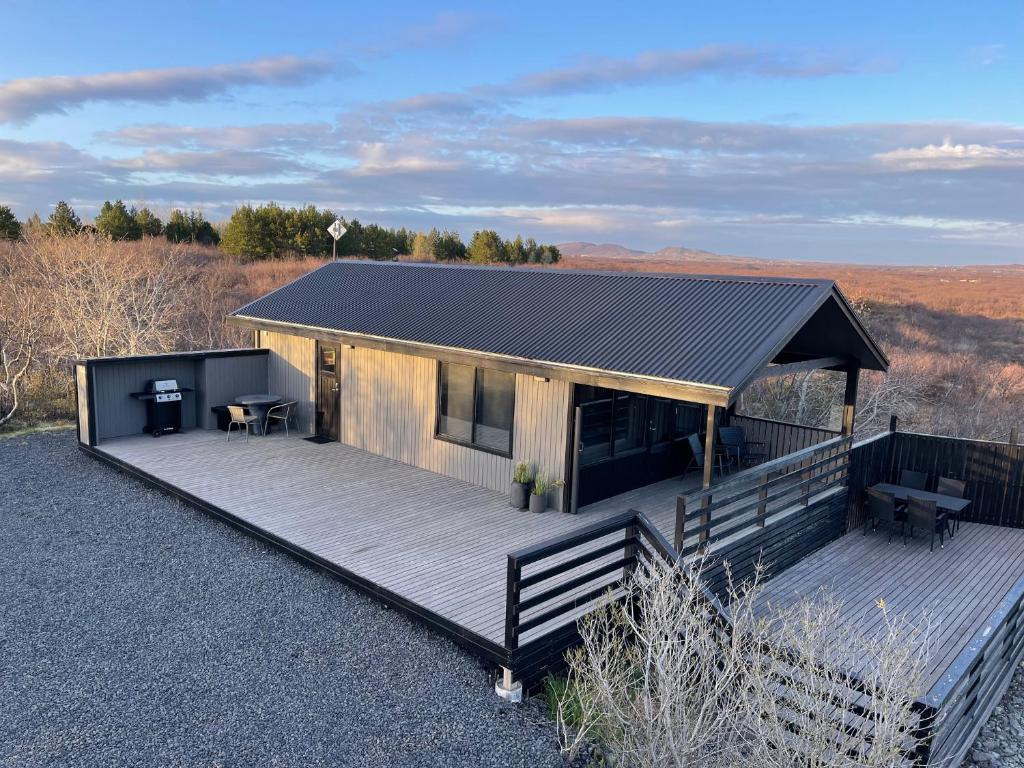 Cozy 3BR Summerhouse with Hot Tub in South Iceland, Selfoss