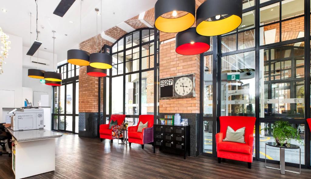 Lobby, Hotel 115 in Christchurch