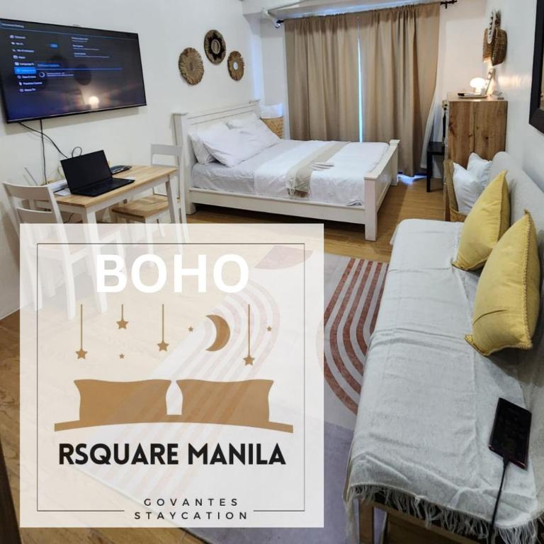 Boho Rsquare Manila - with Pool Access, Манила