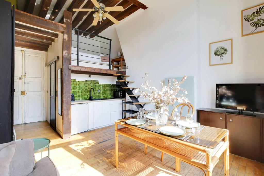 Modern flat - 1BD-4P - Arts et Métiers - 3