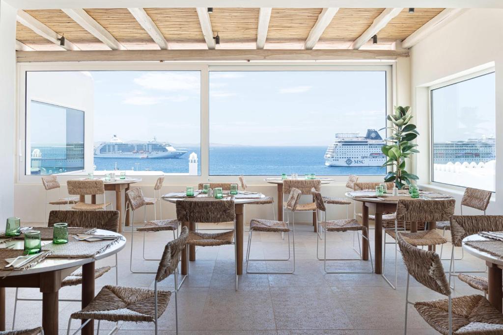 Porto Mykonos Hotel レストラン