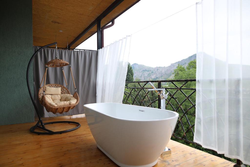 BMG Hotel 객실 내부 또는 발코니 전망