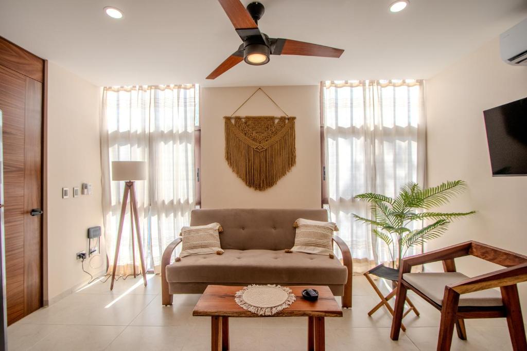 Tulum 2 br suite plunge pool AC WiFi - 5