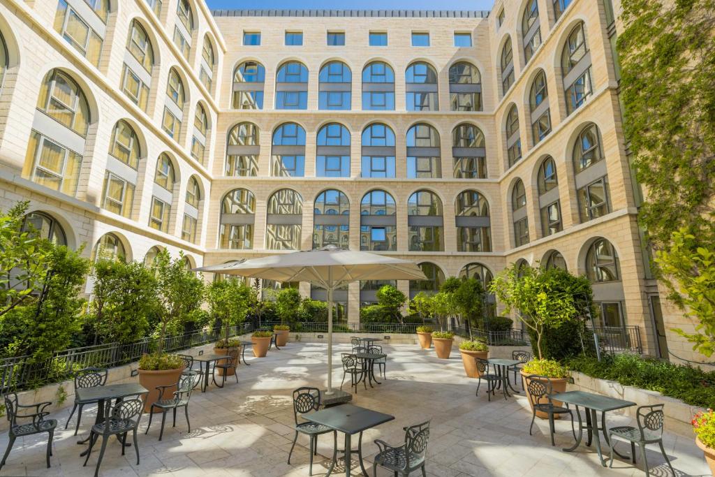 Exterior view, Grand Court Hotel in Jerusalem