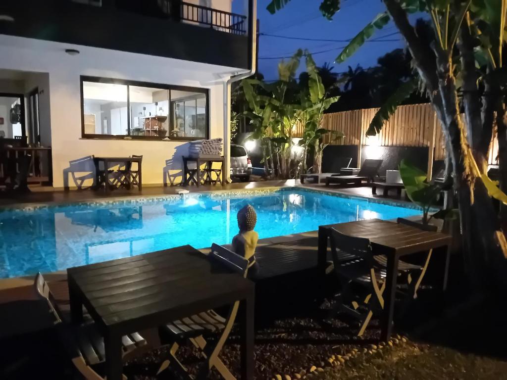 A szálláshely kívülről