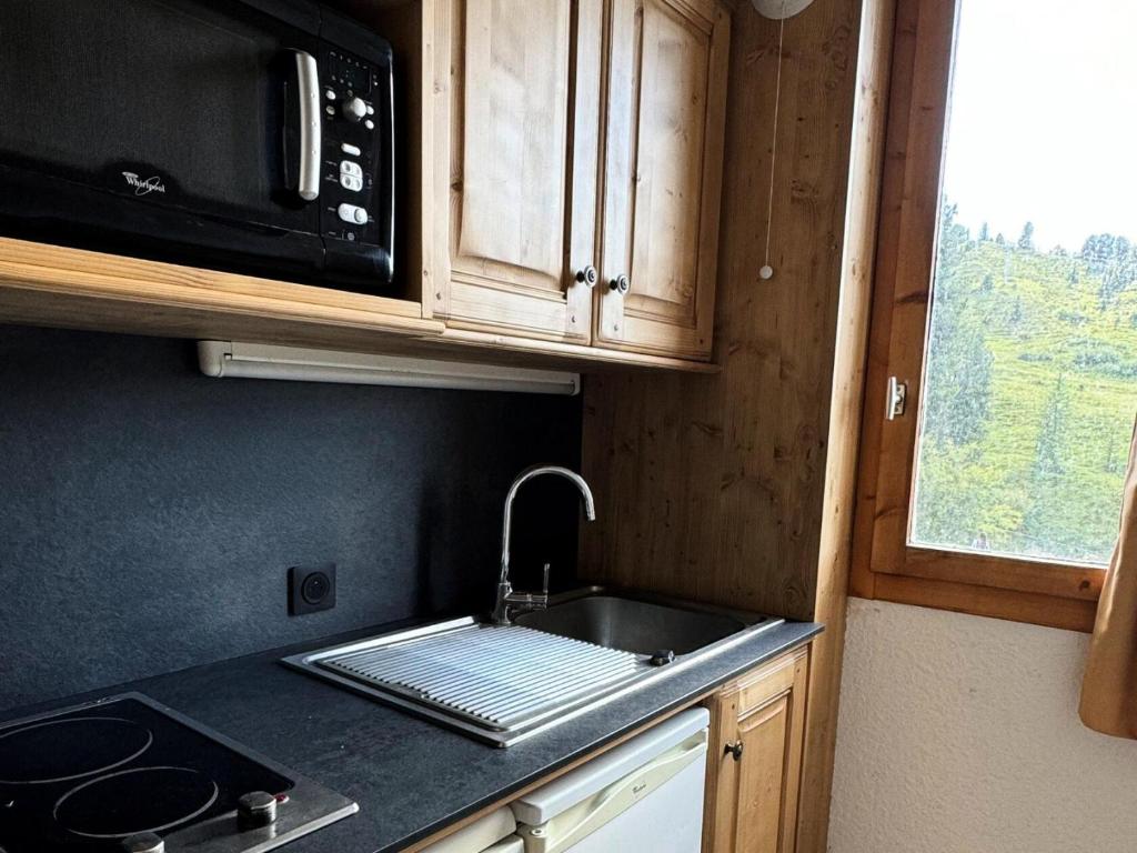 Résidence Onyx - Studio fonctionnel · Accès direct aux pistes ·Vue pistes · Balcon MAE-3777 - 4