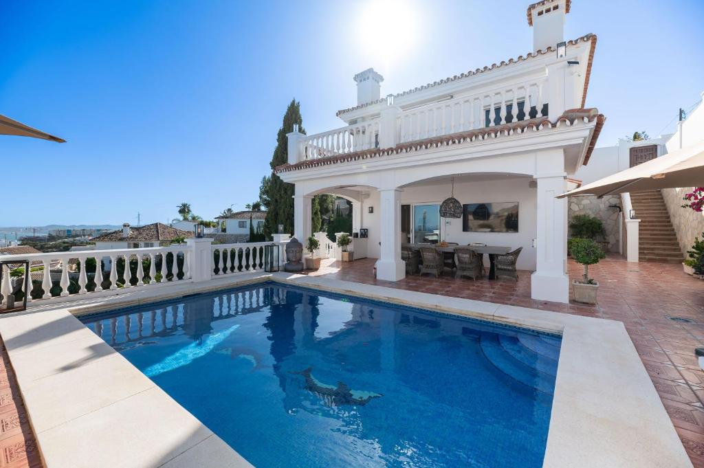 Villa with sea views & Heated pool - 3