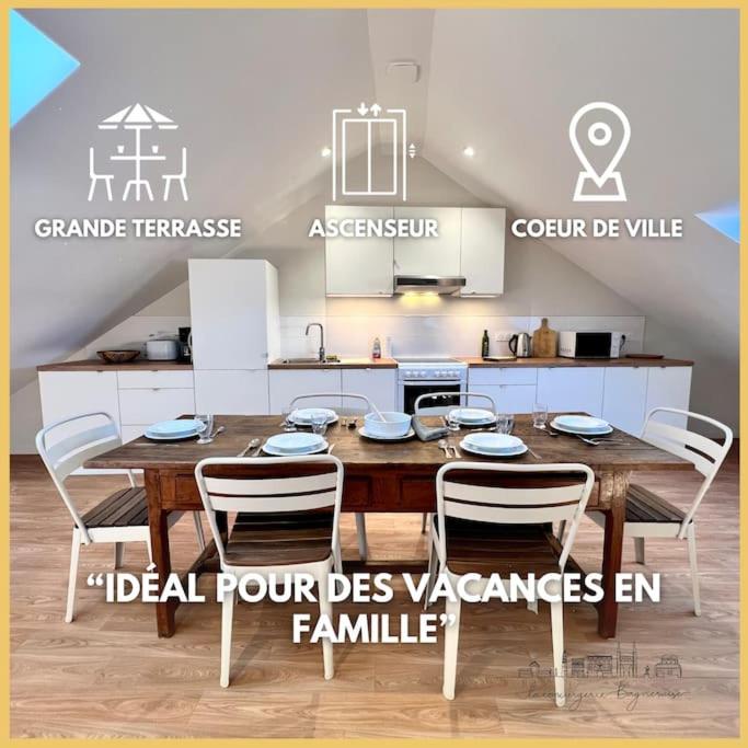 3 appartements réunis! Ascenseur Terrasse Vue, Bagnères-de-Bigorre