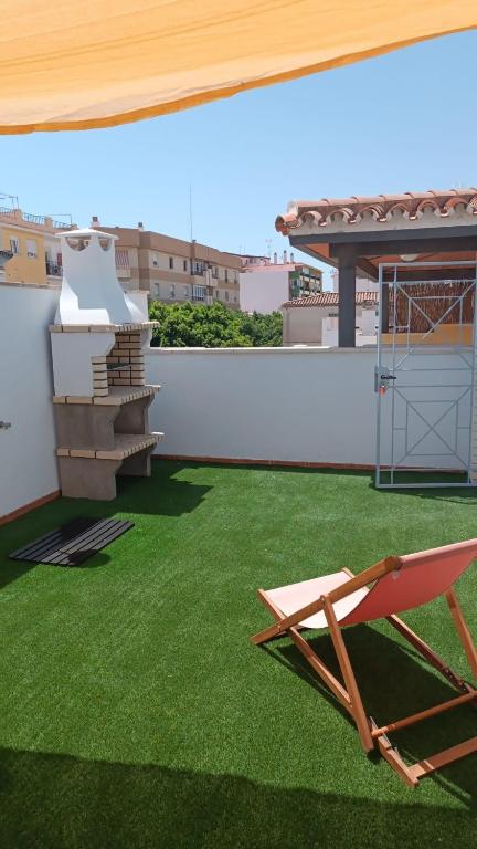 Estudio Centro Málaga Terraza y Barbacoa - 5
