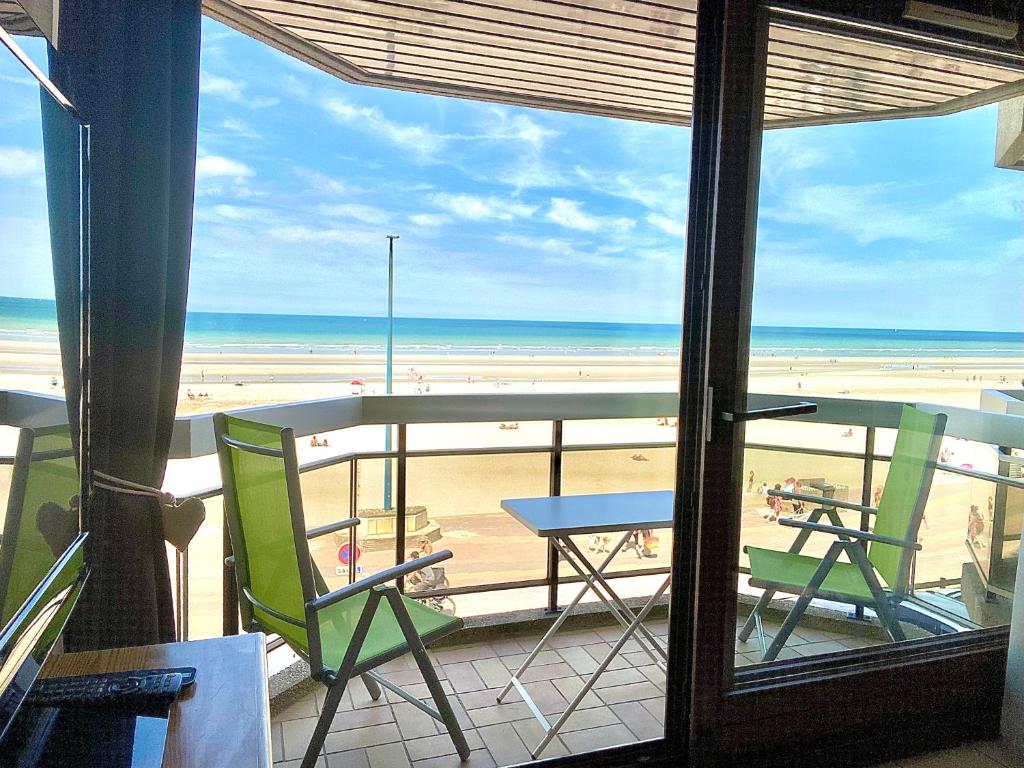 Appartement vue frontale mer, 4 personnes, Bray-Dunes