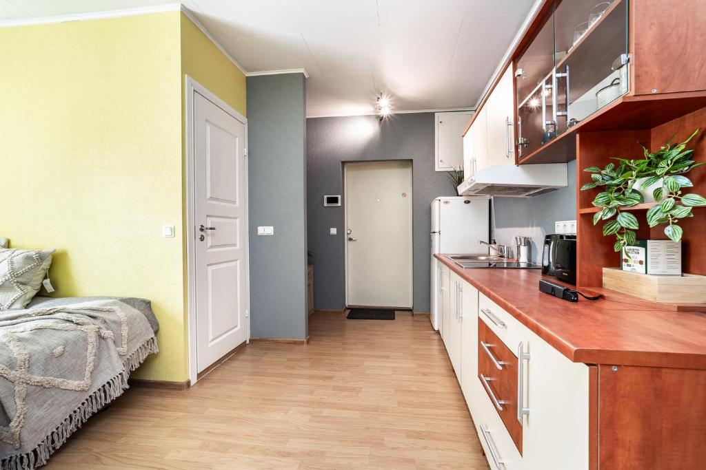Peaceful studio with desk & free parking near city center, Tallinn