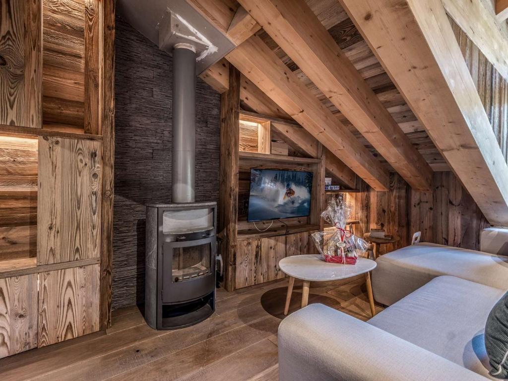 Duplex Ski in/out 5 pers, 2 ch, 3 sdb, Balcon, WIFI - Courchevel 1650 - FR-1-631-208 - 3