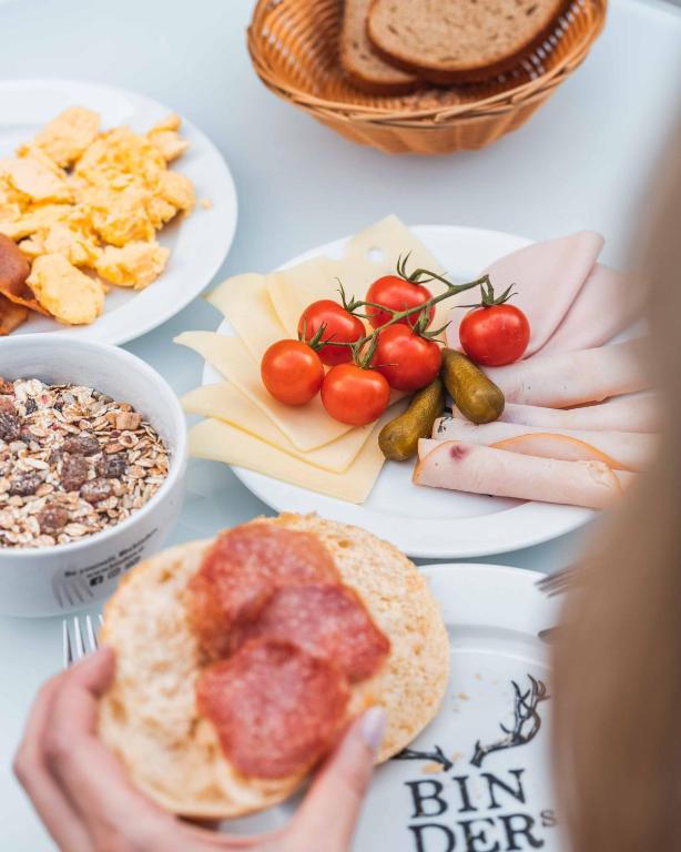 Essen und Erfrischungen