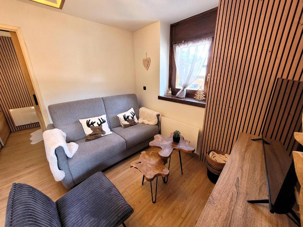 Appartement rénové centre Les Gets, 4 pers, balcon - FR-1-598-174 - 2