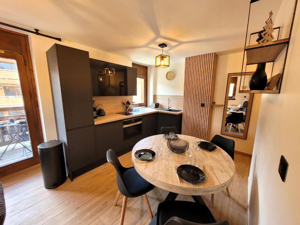 Appartement rénové centre Les Gets, 4 pers, balcon - FR-1-598-174 - 4