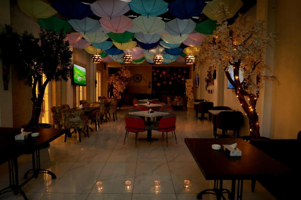 Restaurant, Jordan View Hotel in Amman