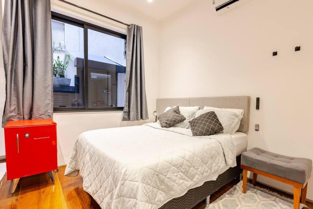 Loft encantador moderno com varanda em Copacabana, Rio de Janeiro