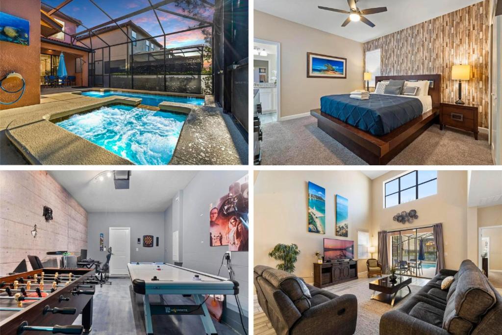 Experience Solterra: Pool, Spa, Game Room & Lazy River, Davenport