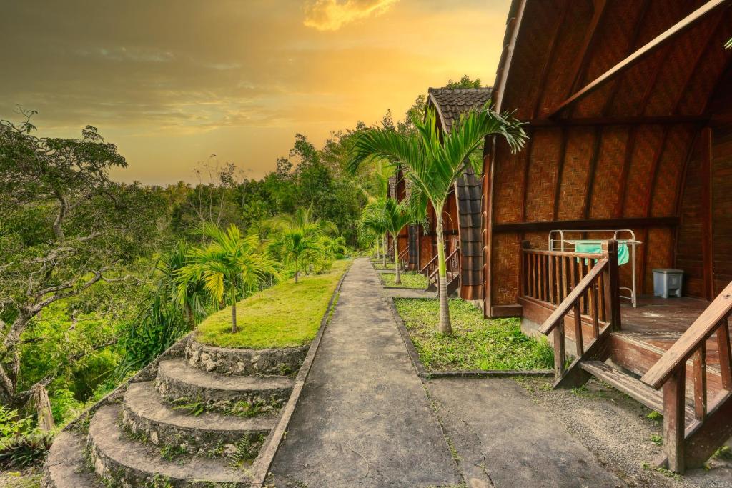 View, Butterfly Bungalows in Bali