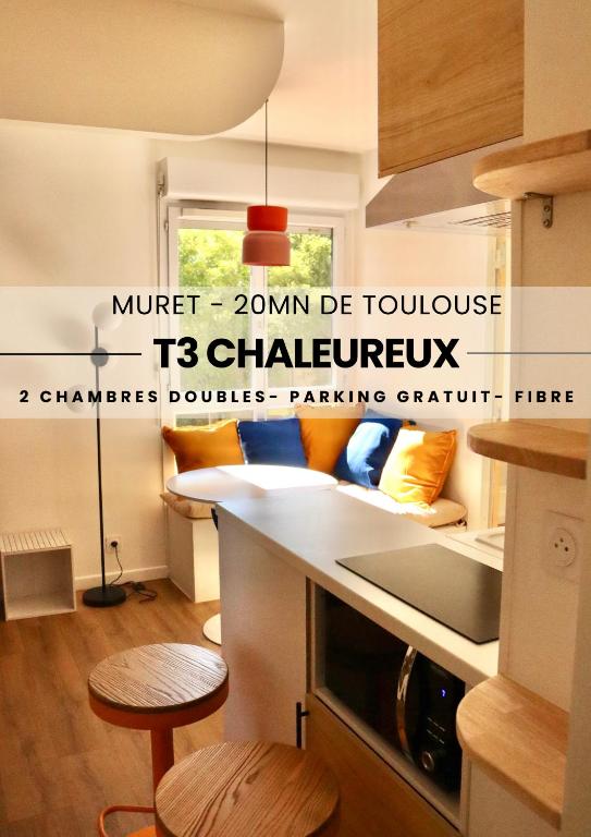 T3 chaleureux à Muret, Muret