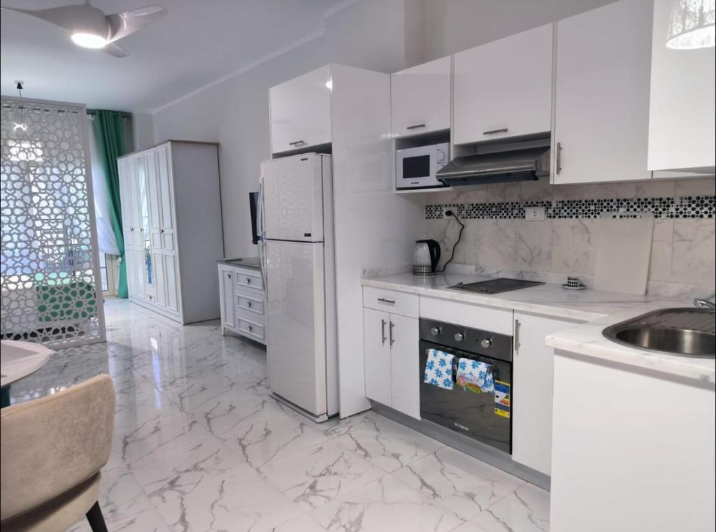 Beachfront studio 15 km from ElGouna, Hurghada