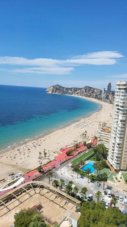 NUEVO APTO BALCON DE PONIENTE 1 A LÍNEA PLAYA TORRE 2 LUXE SM CON AIRE, PISCINA,JAR VISTAS ESPECTACULARES AL MAR De BENIDORM - 1