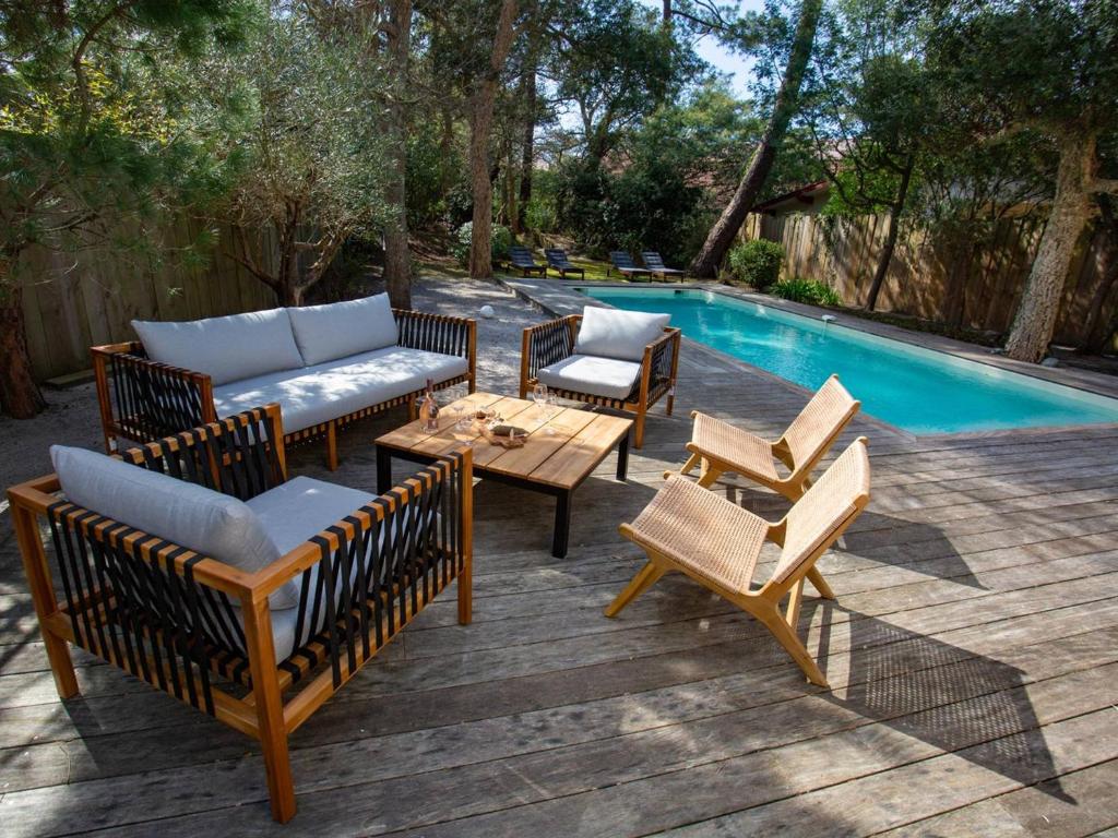 Villa rénovée avec spa et piscine chauffée à Hossegor, proche plage et golf - 3