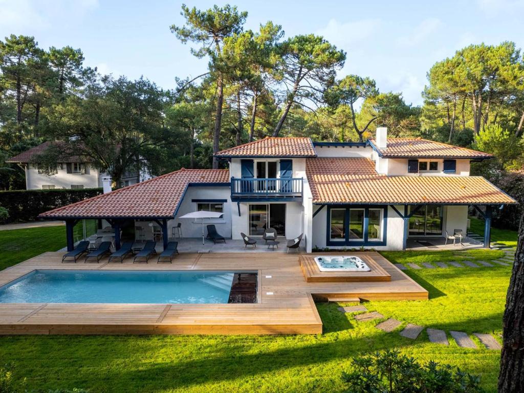 Villa de luxe avec piscine chauffée, jacuzzi, sauna au cœur de la forêt des Landes - 3