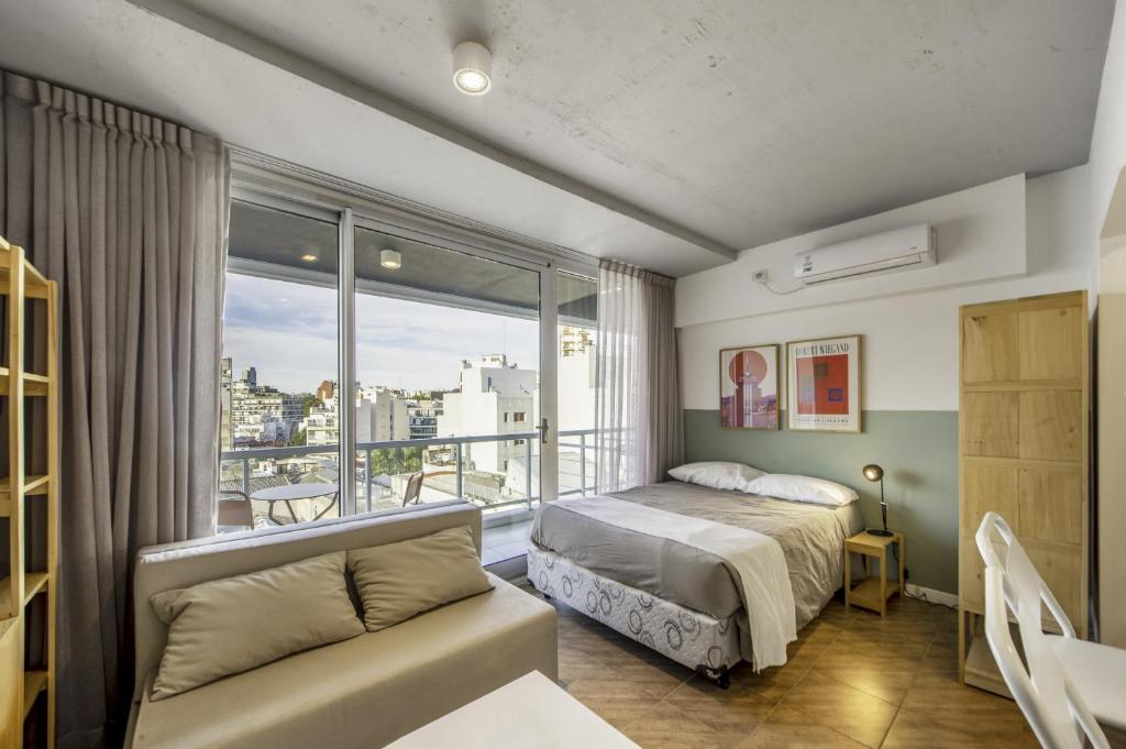 Palermo, moderno monoambiente con balcon - 2