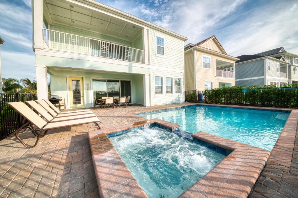 It's All Fin & Games Cottage With Private Pool Near Disney & Margaritaville Resort & Island H20 Waterpark Access - 3090Ph, Orlando
