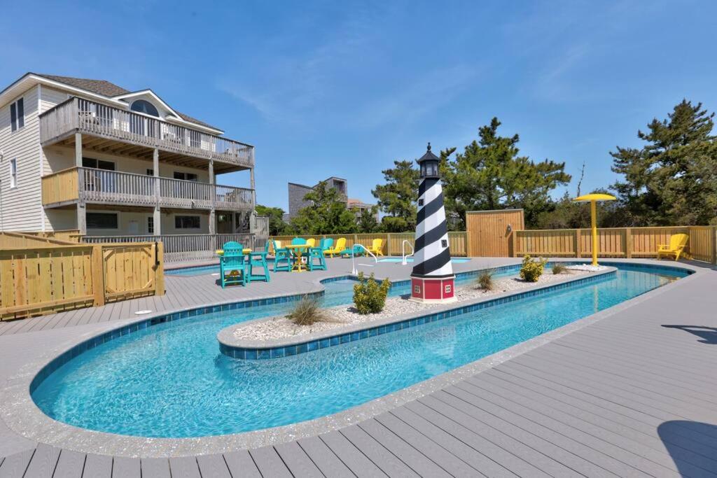 Rio Rodanthe Lazy River Kiddie Pool Oceanfront Elevator, Rodanthe