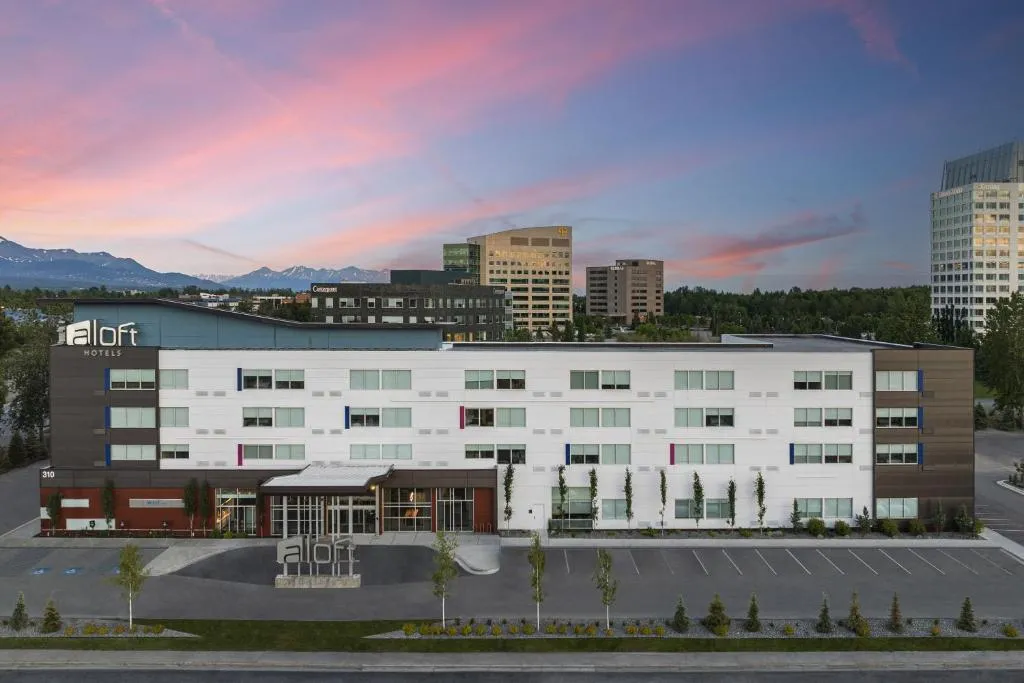 Aloft Anchorage，位于安克雷奇的酒店