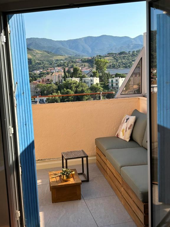Attique à Banyuls - vue mer et montagne - 4