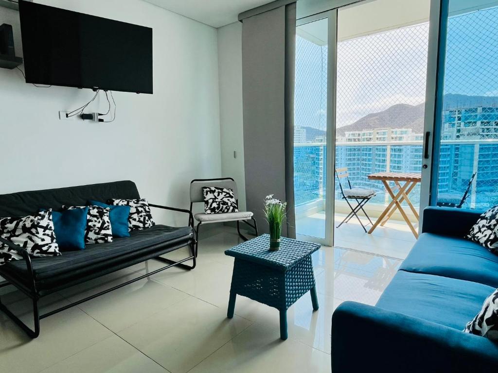 Apartamento 2 habitaciones Reserva del mar en Santa Marta - 5