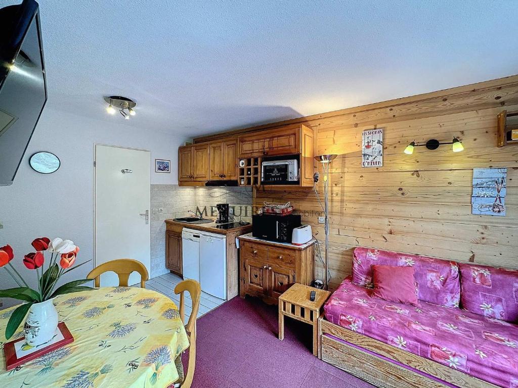 Agréable 2 Pièces, 5 Pers, Animaux et Parking Inclus, Pied des Pistes - 2