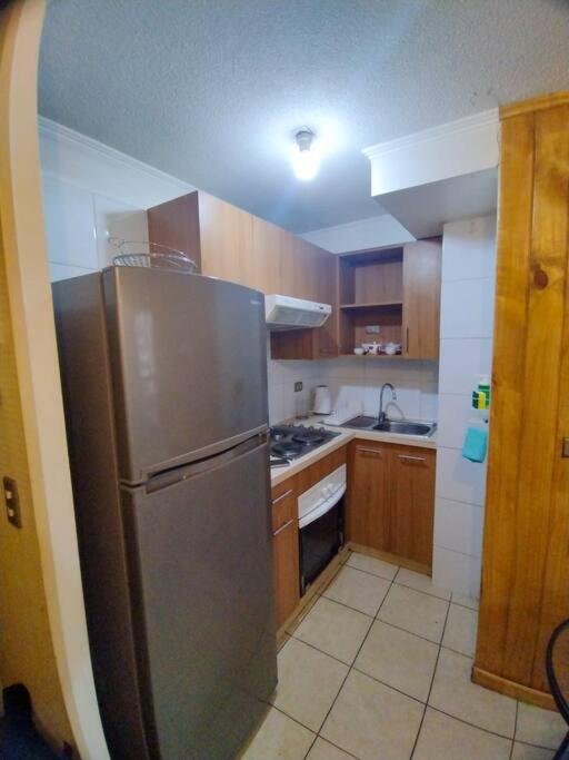 Departamento Ulises, Acogedor Departamento para 2, Metro Santa Lucía - 5