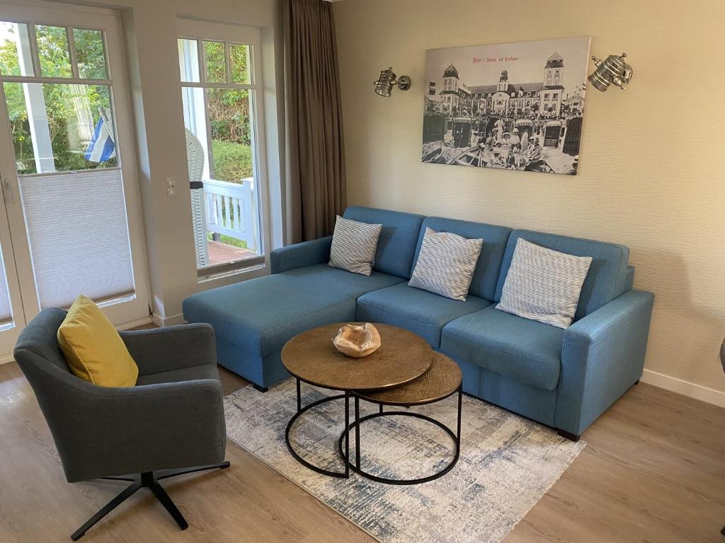 Dünenpark Binz - Komfortplus Ferienwohnung mit 1 Schlafzimmer und Terrasse im Erdgeschoss 050, Binz