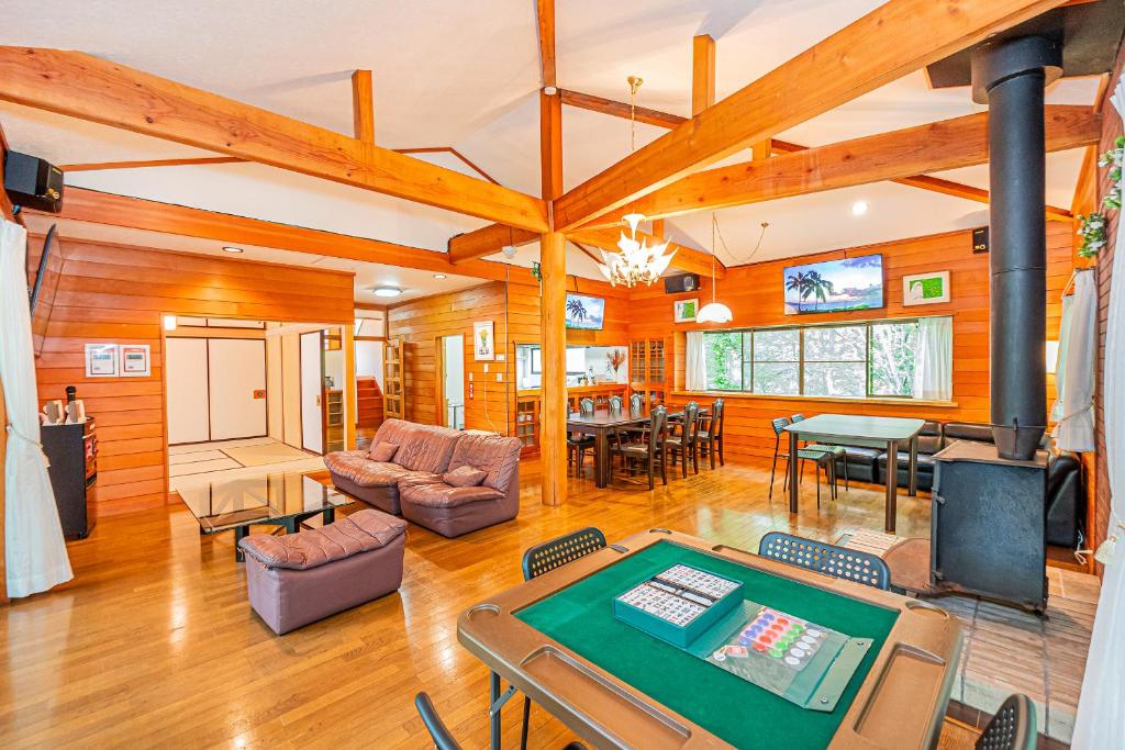 JoYSOUNDカラオケBBQや麻雀セット完備断崖の上に建てられた大型貸別荘, Cumagoi