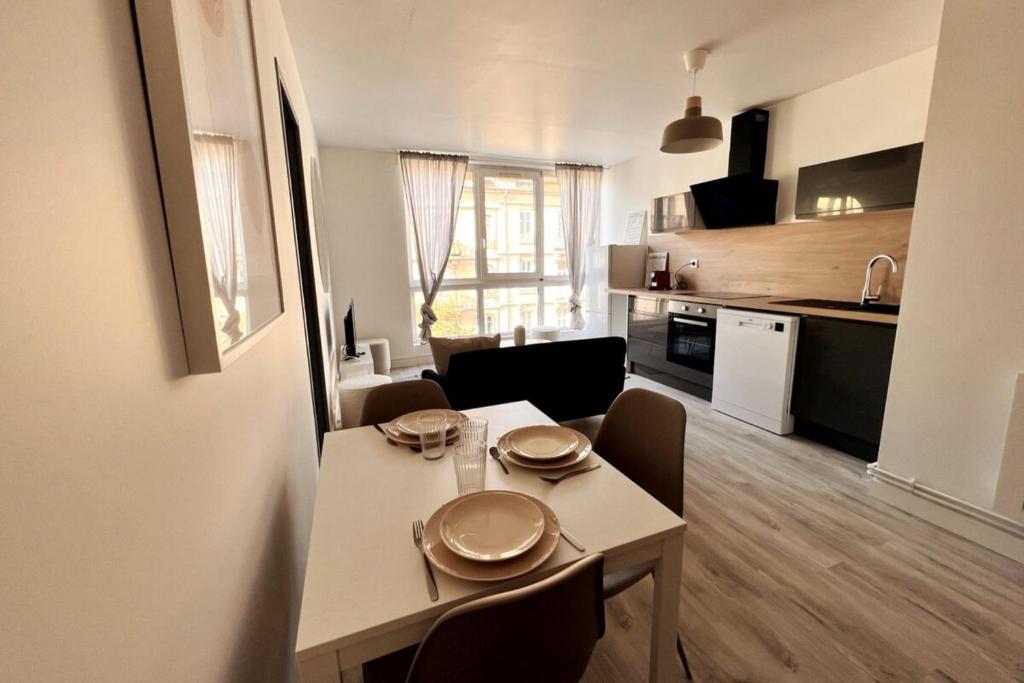 Nancy Centre Gare Appartement rénové 3 chambres - 5