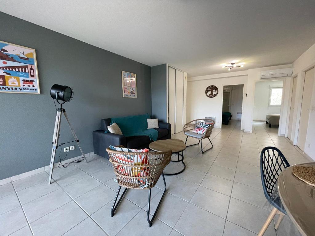 Appartement 3 pièces avec terrasse et WIFI à Banyuls-sur-Mer - FR-1-309-459 - 3