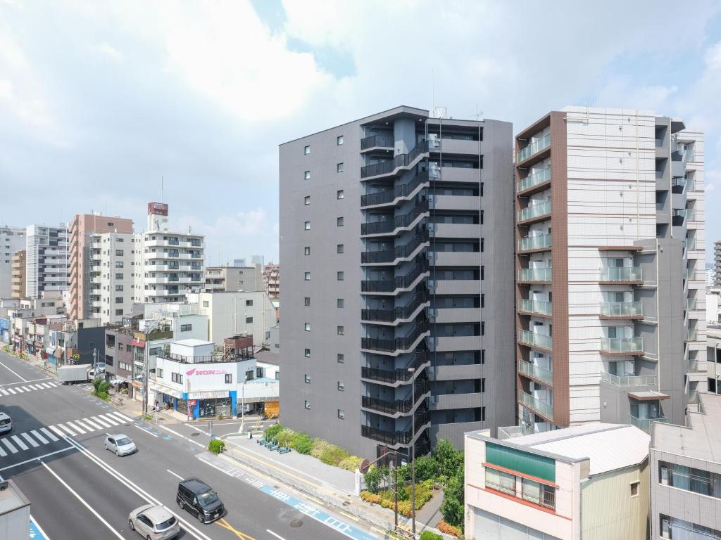 9-minute walk to Oshiage Station! 3LDK on the top floor with Sky Tree view/Grace Mukojima Room 701