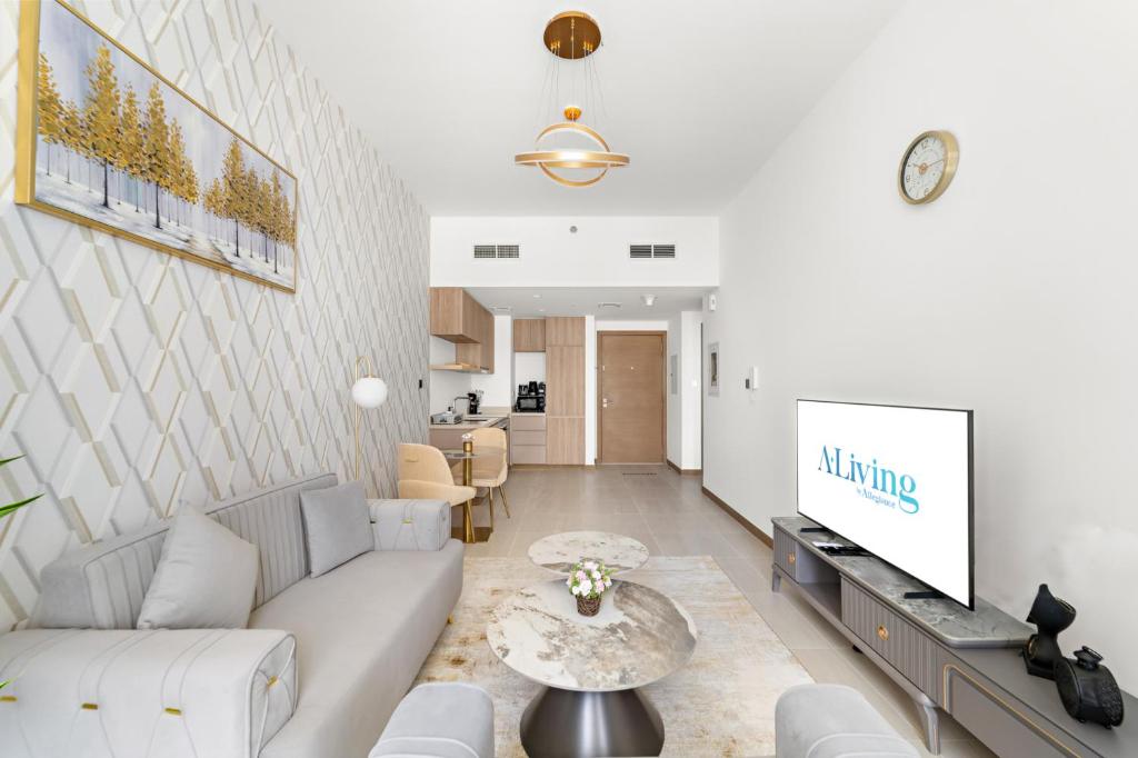 A-Living Stylish 1BR In Missoni Tower near Burj Khalifa & Dubai Mall, Dubaj