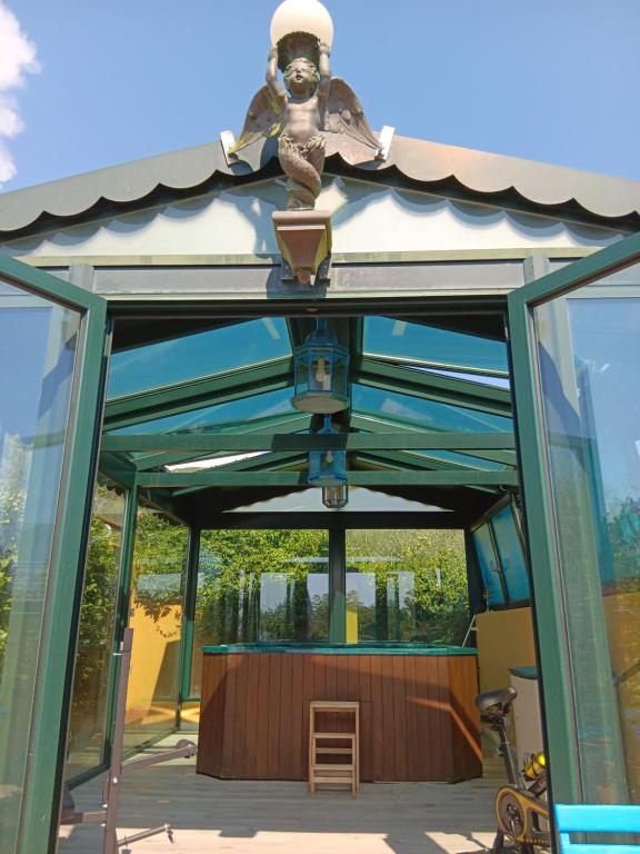 Tuscany Villa Gorello. Villa in Toscana. Jacuzzi con tetto in cristallo,piscina - 3