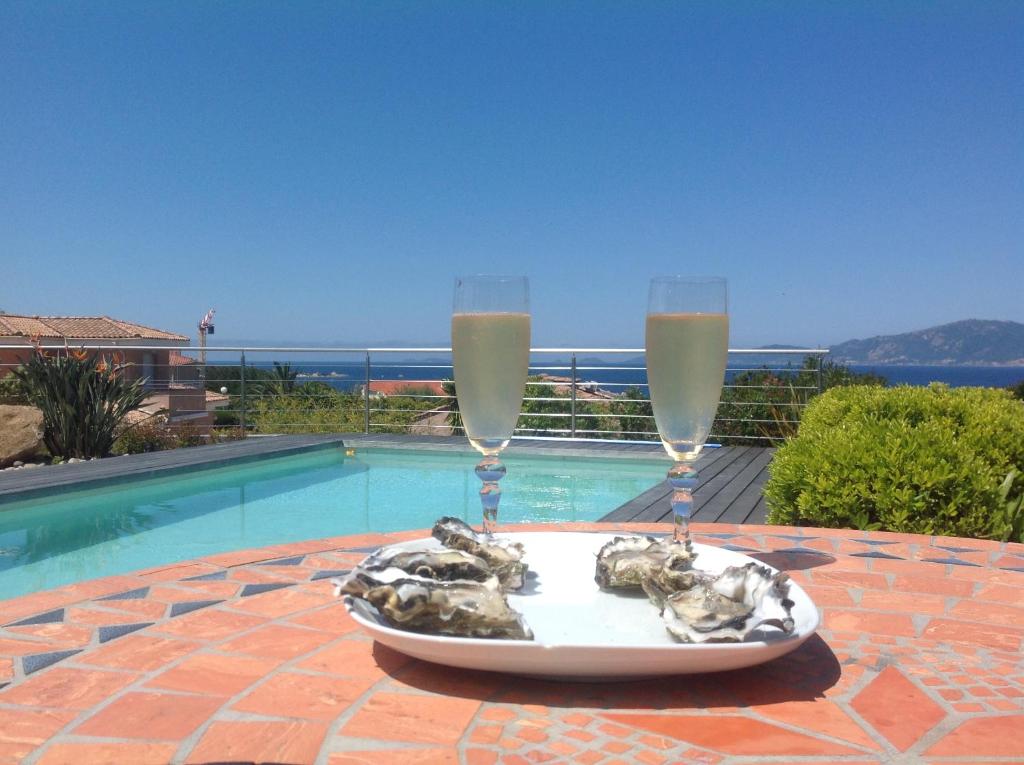 villa 4 etoiles 3 chambres vue mer ajaccio, Pietrosella