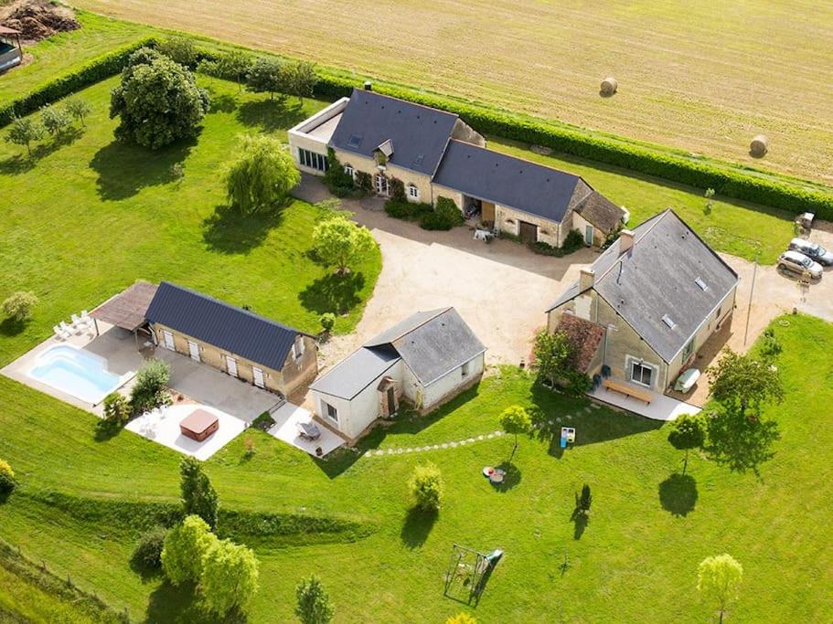 Closerie 3 étoiles La Poire à Loup, Domaine avec Piscine, Vaulandry