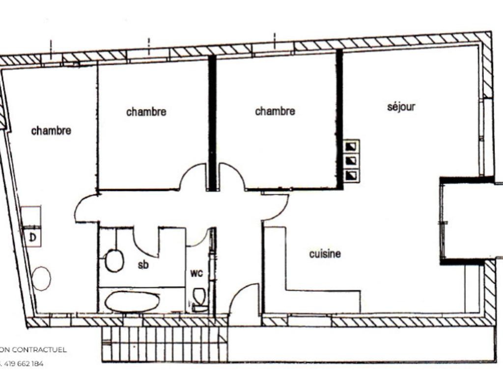 Appartement 85m² confortable pour 6 pers à St Martin de Belleville - FR-1-452-382 - 3