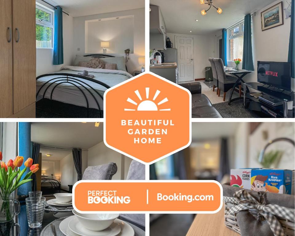 New! Cosy Garden Home, Free Parking With Smart TV & Perfect Motorway Access, Rainham