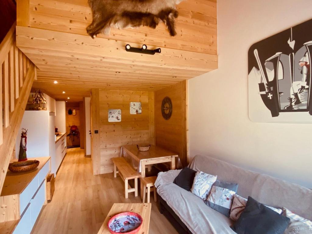 Appartement rénové avec balcon et garage à La Clusaz - FR-1-459-231 - 1